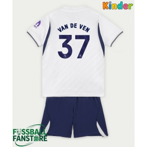 Tottenham Hotspur Micky van de Ven #37 Replik Heimtrikot Kinder 2026-27 Kurzarm (+ Kurze Hosen)
